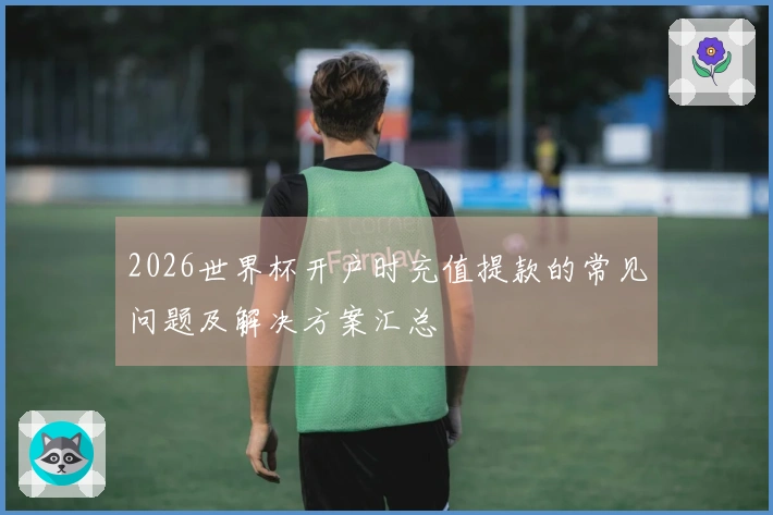 2026世界杯开户时充值提款的常见问题及解决方案汇总