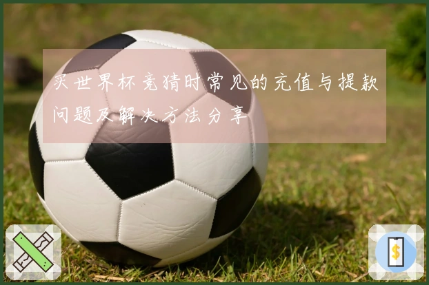买世界杯竞猜时常见的充值与提款问题及解决方法分享